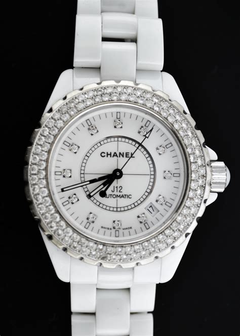 chanel ceramic watch j12 white|Chanel new j12 watch price.